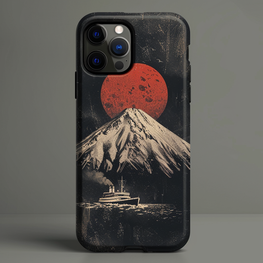 funda para iphone de monte fuji