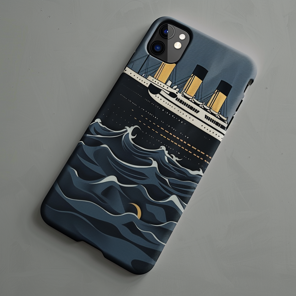 Funda para iphone de titanic