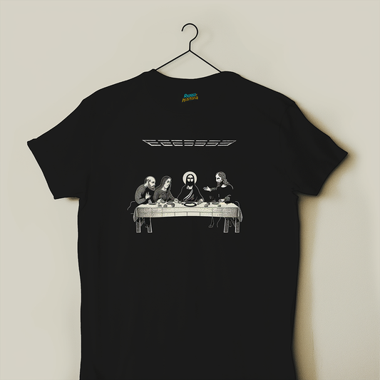 Playera minimalista de la ultima cena