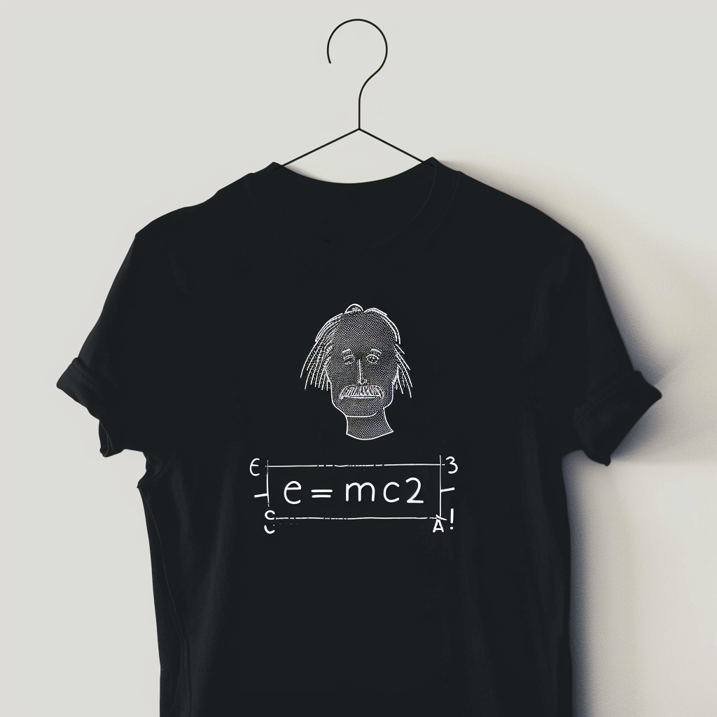 Playera "e=mc2" | Albert Einstein